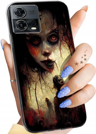Hello Case Etui Do Motorola Moto S30 Pro 5G Edge 30 Fusion Halloween Zombie