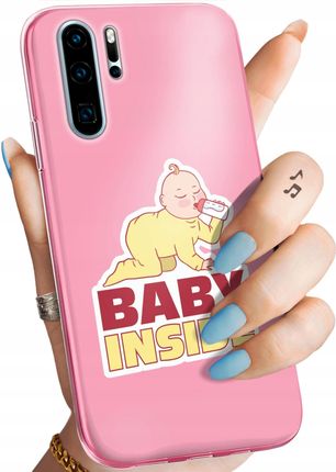 Hello Case Etui Do Huawei P30 Pro Ciążowe Pregnant Baby Shower Obudowa Pokrowiec