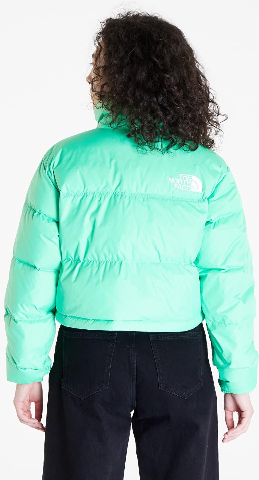 The North Face Nuptse Short Jacket Chlorophyll Green Ceny i opinie