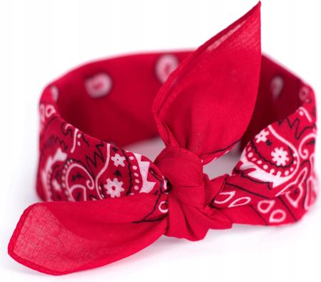 Bandana Bandanka Czerwona Chusta Apaszka Klasyk