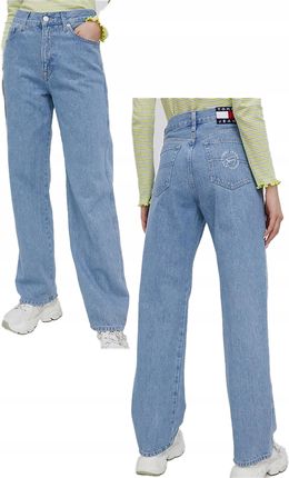 Tommy Jeans Spodnie Betsy Loose Dw0Dw12358 28/34
