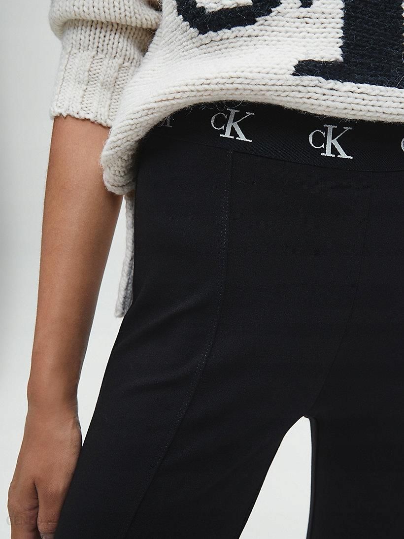 Calvin Klein Jeans, Legginsy damskie, czarne, Xs - Ceny i opinie