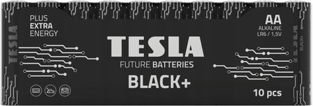 Tesla Bateria Alkaliczna Black+ Lr6 F10 1.5V 10 Sztuk