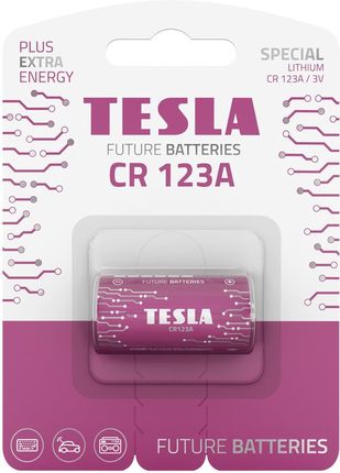 Tesla Baterie Cr 123 (Cr 17345/Blister Folia 1 Szt)