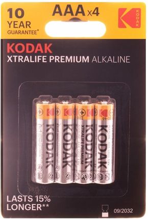 Kodak 4X Baterie Aaa 1.5V R03 R3 Paluszki Bateria