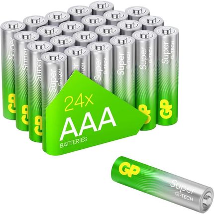 Gp Batteries Bateria Aaa/R03 Super Gp24Aeta21-2Gpab24 1.5 V 24 Szt.
