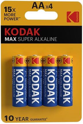 Kodak Bateria Alkaliczna Max Kaa-4 (Lr6), Blister=4 Szt