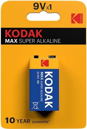 Kodak Bateria Alkaliczna Max K9V (Lr9), Blister=1 Szt