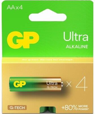 Gp Baterie Alkaliczne Ultra Alkaline 15Au21-Sb4 4 Szt.