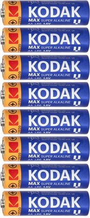 Orno Baterie Kodak Max Alkaline Aa Lr6, 4+4 Szt.
