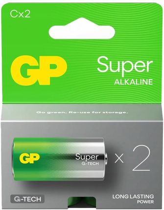 Gp Batteries 2 X Bateria Alkaliczna Gp Super Alkaline G-Tech Lr14 / C