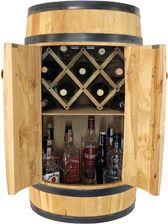 Beczka Barek Z Drzwiami, P�k� I Rozk�adanym Le�akiem Na Butelki