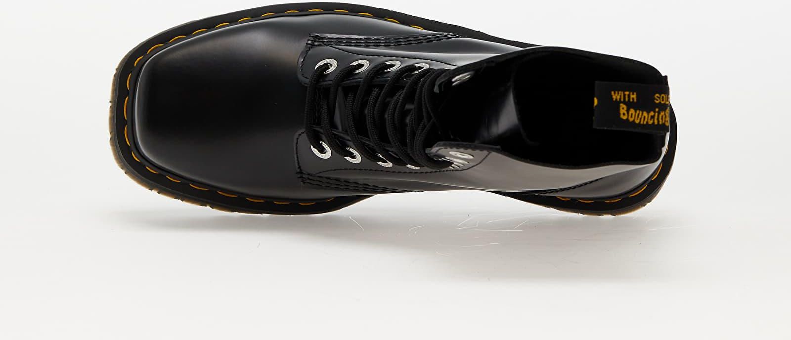 Dr. Martens 1490 Quad Squared Black Polished Smooth - Ceny i