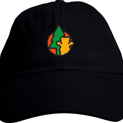 czapka z daszkiem GRIZZLY - Evergreen Dad Hat Blk (BLK) rozmiar: OS