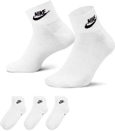 Nike Everyday Essential Ankle Socks 3-Pack White/ Black