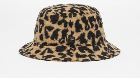 New Era Leopard Bucket Hat Camel/ Black