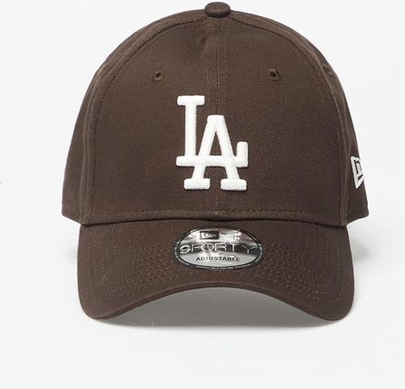 New Era Los Angeles Dodgers League Essential 9FORTY Adjustable Cap Brown Suede/ Off White