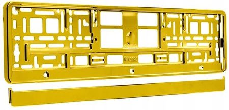 Carmotion Ramka Na Tablicę Rejestracyjną Metalizowana Złota