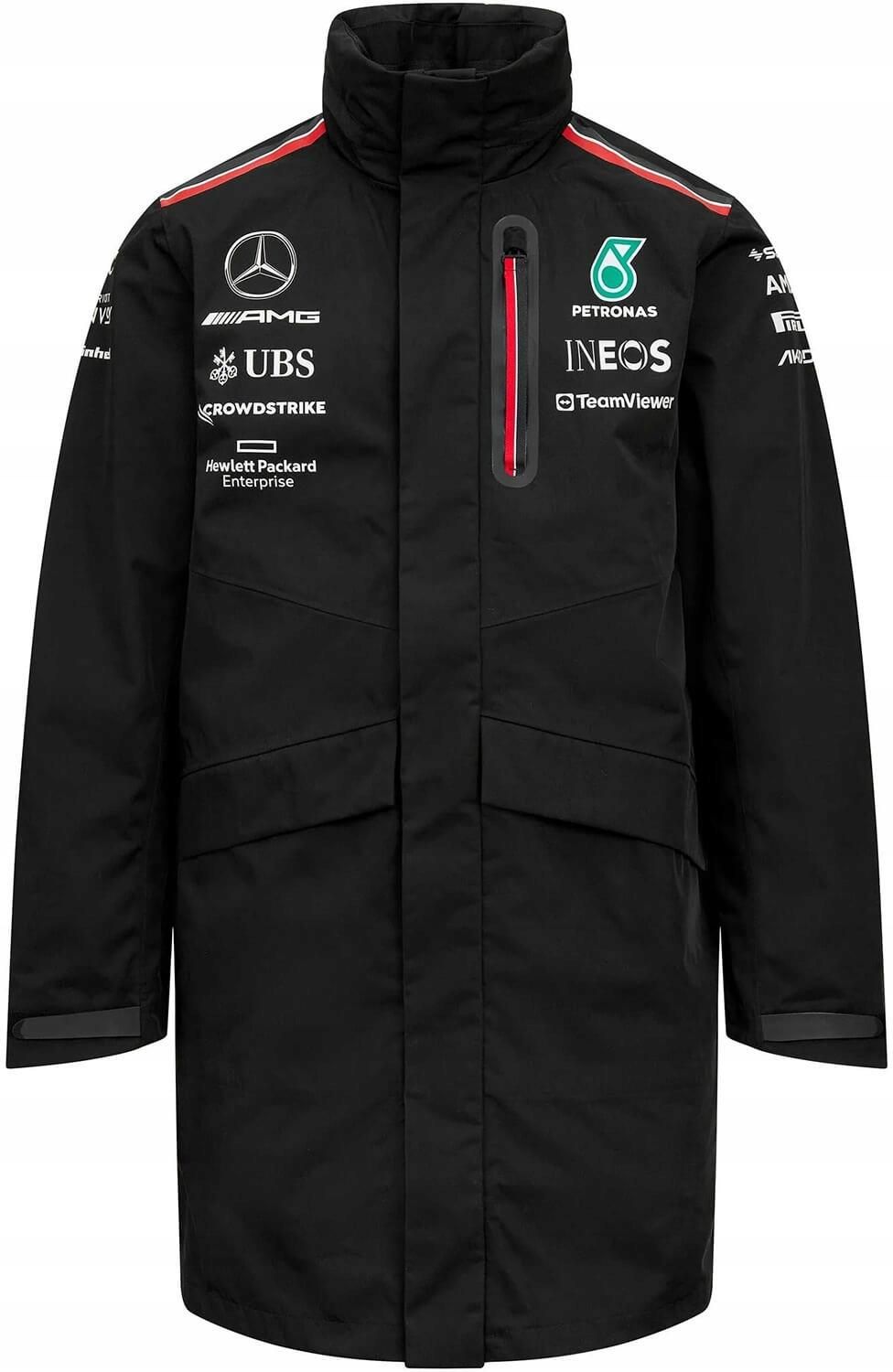 ジャケット・アウター F1 Mercedes AMG PETRONAS Kurtka Mercedes Amg F1 2023 Rain Jacket r.XL - Ceny i opinie