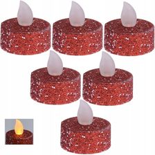 Zdjęcie Christmas Gifts Świeczka Tea Light Led (6 Sztuki) E2021241 - Piwniczna-Zdrój