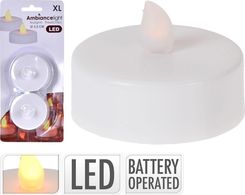 Zdjęcie Christmas Gifts Zestaw 2 Świeczek Jumbo 58Mm Tea Light Led 121085 - Skarżysko-Kamienna