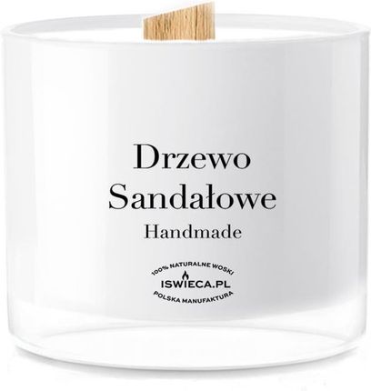 Manufaktura Świec Drzewo Sandałowe. Duża Świeca Sojowa P1415029042