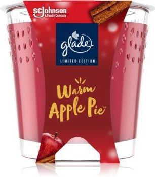Glade Warm Apple Pie 129 G Świeczka Zapachowa Z Zapachem Cinnamon Baked Crisp Brswaph_Dcan02