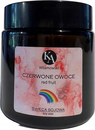 Świeczka Sojowa Czerwone Owoce Kawilamowski 18404958-2D68-42Ee-A148-Ae3Bc19D24E3