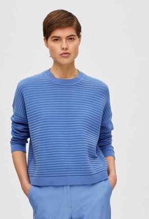 Selected Femme niebieski sweter S