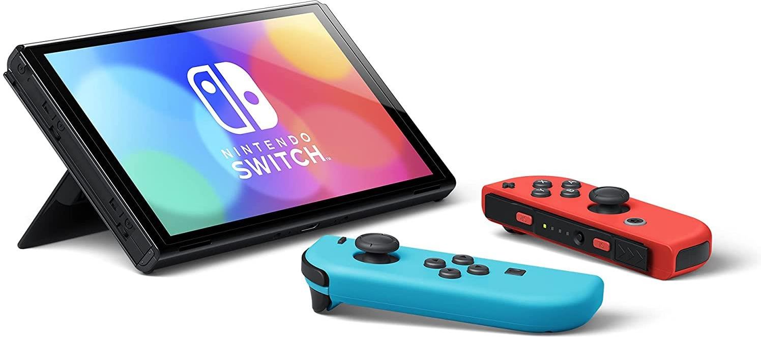 Nintendo Switch OLED Neon Red/Blue + Mario Kart 8 - Ceny i opinie