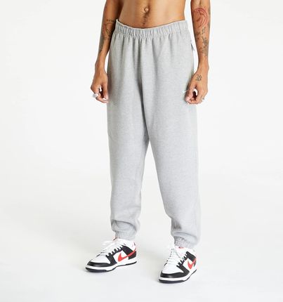 Nike Solo Swoosh Men's Fleece Pants Dk Grey Heather/ White