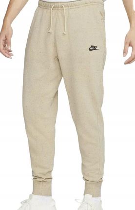 Spodnie dresowe Nike M Nk Club+ Bb Pant Revival beżowe DQ4665250 S