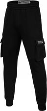 Zdjęcie Spodnie dresowe Cargo Pit Bull New Brushed Fleece Group Cypress '23 Czarne - Miechów