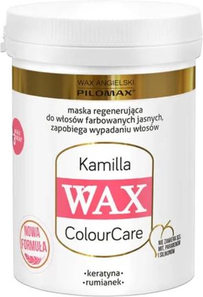 Wax Pilomax Colourcare Kamilla Maska Regenerująca Do Włosów Farbowanych Jasnych 200 ml