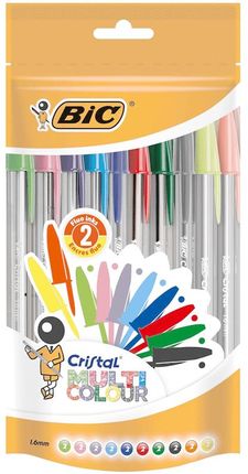 Bic Długopis Cristal Multi Color Mix Op 20szt. 942049