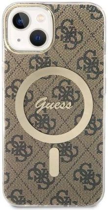 Guess Panel 4G Magsafe Do Apple Iphone 14 Plus Brown 3666339127213