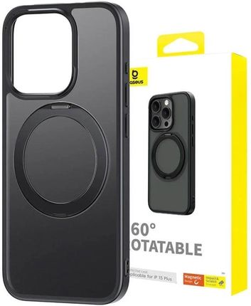 Baseus Magnetic Phone Case For Iphone 15 Plus Cyberloop Series Black