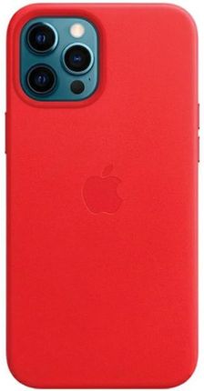 Apple Etui Mhkj3Ze A Iphone 12 Pro Max 6 7" Czerwony Red Leather Case Magesafe