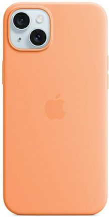 Apple Etui Mt0W3Zm A Iphone 15 6 1" Magsafe Pomarańczowy Orange Sorbet Silicone Case