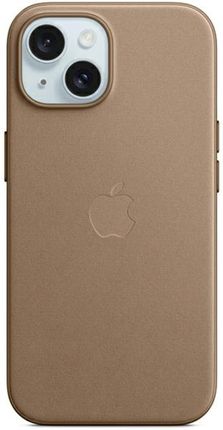 Apple Etui Mt473Zm A Iphone 15 Plus 6 7" Magsafe Jasnobrązowy Taupe Finewoven Case