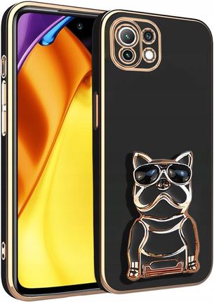 Itel Etui Glamour Dog 6D Do Xiaomi Mi 11 Lite Uchwyt Podstawka Ochrona Szkło