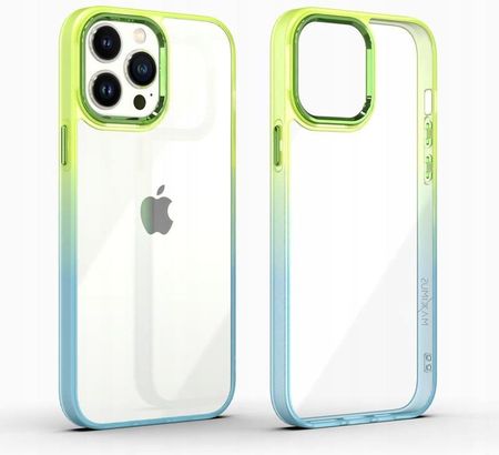 Maxximus Mx Rainbow Iphone 15 Pro 6 1 Lime Blue Zielono Niebieski