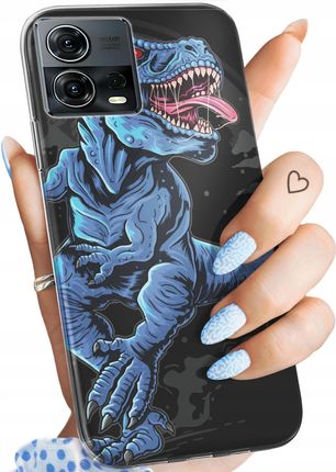 Hello Case Etui Do Motorola Moto S30 Pro 5G Edge 30 Fusion Dinozaury Reptilia