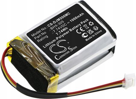 Akumulator Bateria typu BHX-305 do Gimbala DJI OM5 / OM6 / Osmo Mobile 6 / Osmo Mobile 5 / CS-DJM500MC