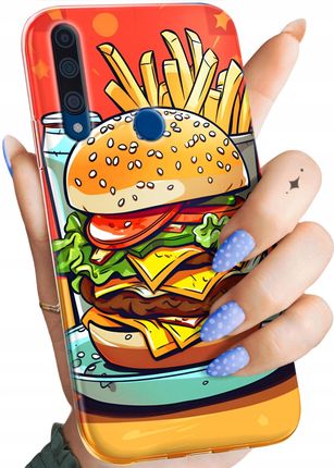 Hello Case Etui Do Huawei Honor 9X Hamburger Burgery Fast Food Jedzenie Obudowa