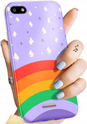 Hello Case Etui Do Xiaomi Redmi 6A Tęcza Rainbow Obudowa Pokrowiec