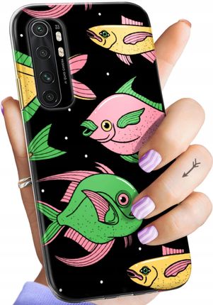 Hello Case Etui Do Xiaomi Mi Note 10 Lite Ryby Rybki Fish Obudowa Pokrowiec