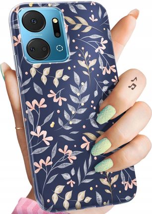 Hello Case Etui Do Huawei Honor X7A Floral Botanika Bukiety Obudowa Pokrowiec