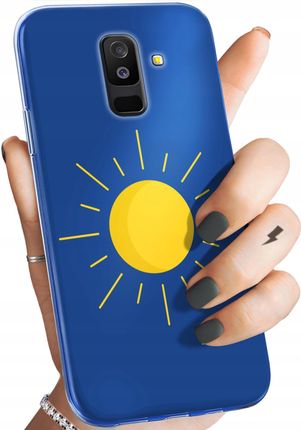 Hello Case Etui Do Samsung Galaxy A6 2018 Słońce Planety Sun Obudowa Pokrowiec