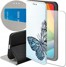Hello Case Etui Z Klapką Do Iphone 15 Plus Motyle Butterfly Barwne Futerał